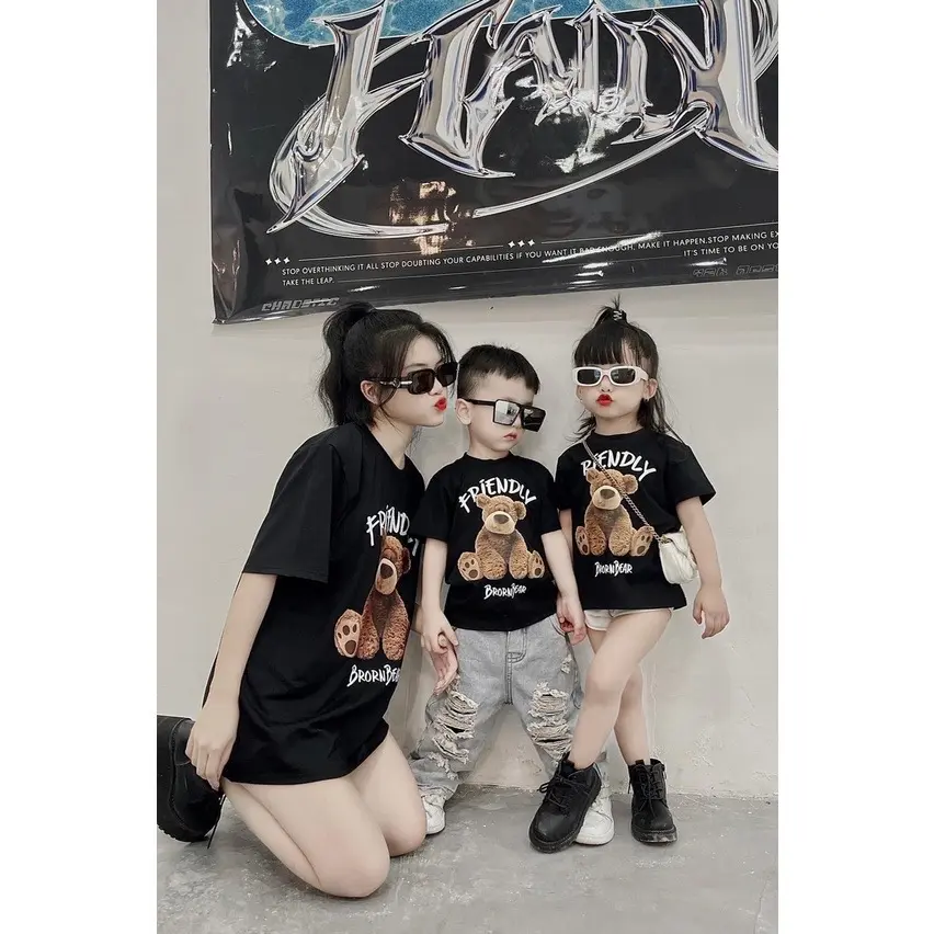 áo gia đình, áo nhóm,gấu ader đủ size