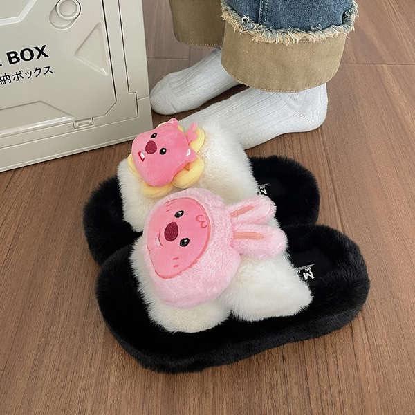  Dép lông LOBBY xinh xắn đáng yêu dành cho bạn nữ DéP Slipper 