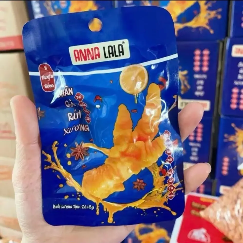 Chân Gà Rút Xương Anna Lala Cay Tê Thơm Ngon Food Snack