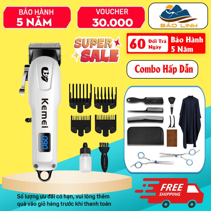  Tông Đơ Cắt Tóc cho bé 232,Tông Đơ Hớt Tóc Gia Đình,Tăng Đơ hớt tóc Mini Gọn Nhẹ Màn Hình LCD Sạc Pin Tiện Dụng 