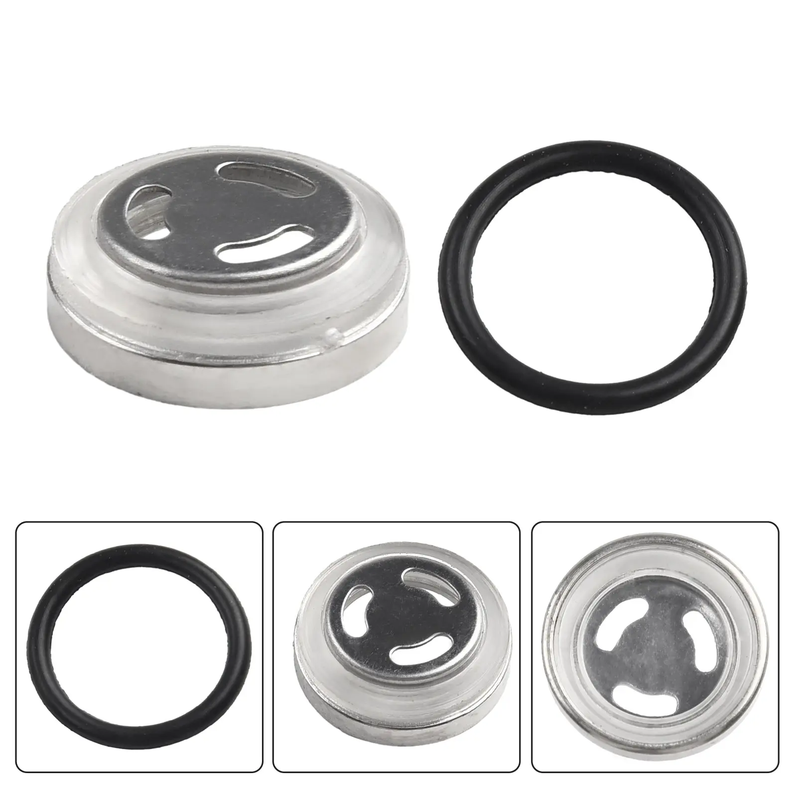 1pcs 18mm Motorcycle Bike Brake Master Cylinder Reservoir Sight Glass Len Gasket
