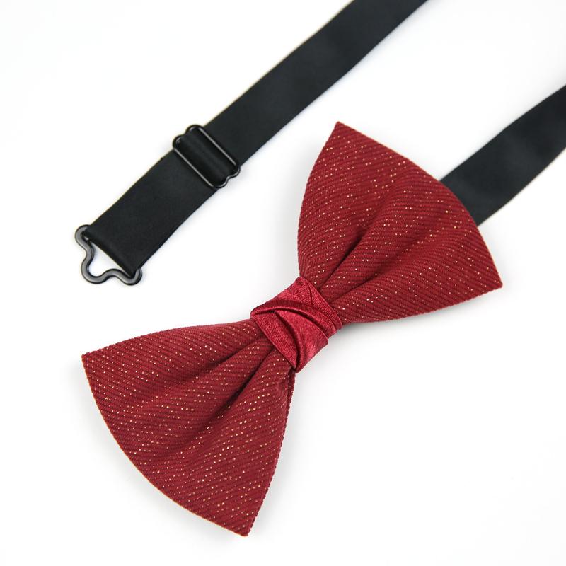 Product Introduction of 6 * 12cm Men's and Women's Casual Shirt Solid Color Maroon Orange White Orange Pink Black Wedding Gift Groom Girl Business Trendy Bow Tie 15