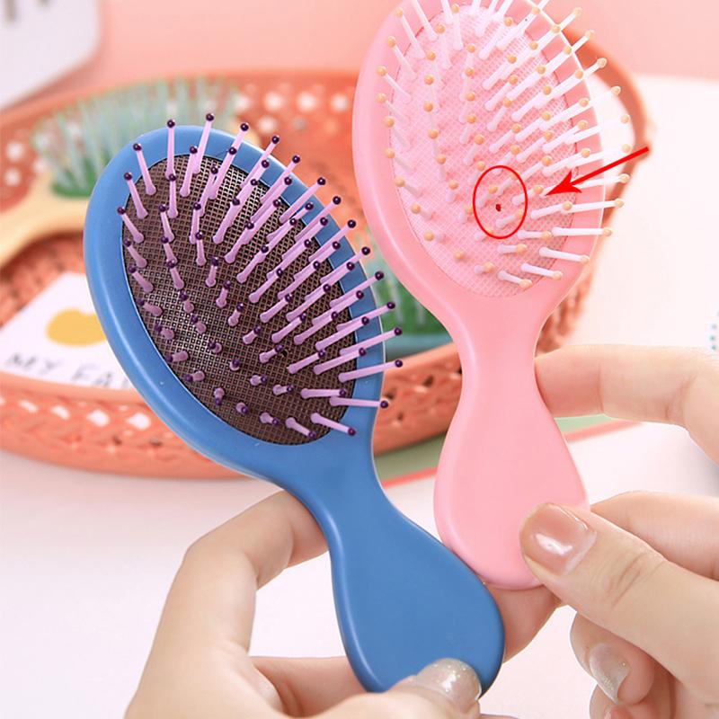 Product Introduction of Mini Soft Bristles For Women Baby Girls Kids Wet Hair Brush Hair Combs Small Pocket Travel Hair Brush Hair Combs Toddler 22