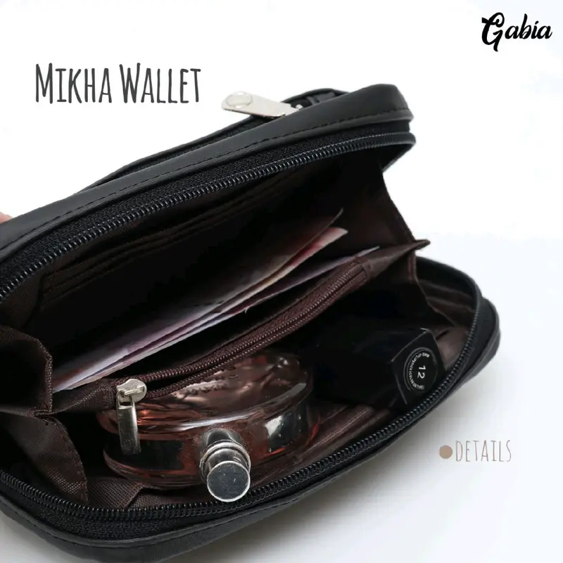 MIKHA WALLET BY GABIA POUCH Wanita Pink dompet cantik 3