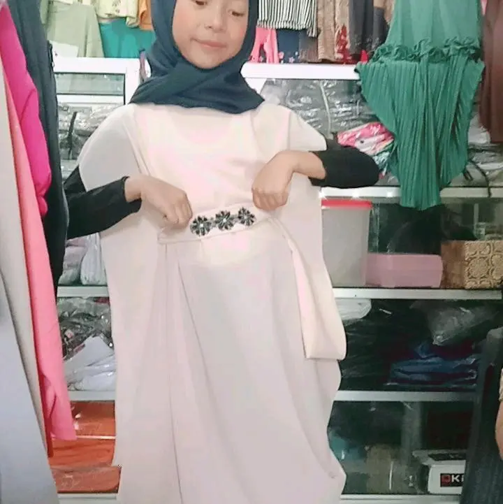 Kaftan anak kaftan kondangan couple ibu dan anak outer anak viral kaftan rinjani 2