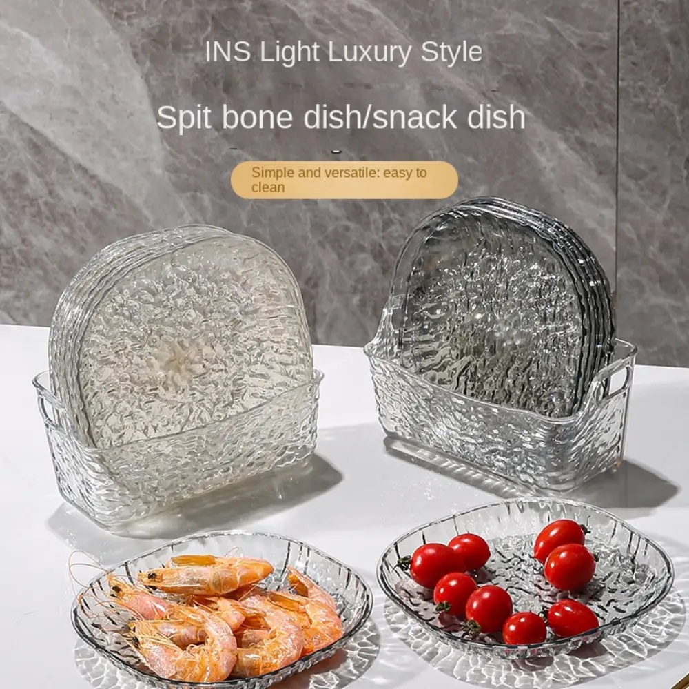 Bát Đồ Ăn Nhẹ, Đĩa Trái Cây, Đĩa Salad, Đĩa Rắc Xương, Đĩa Ăn Nhẹ Kẹo, Đĩa Tráng Miệng, Khay Đựng Cặn, Thích Hợp Sử Dụng Tại Nhà, Hàng Mới Về