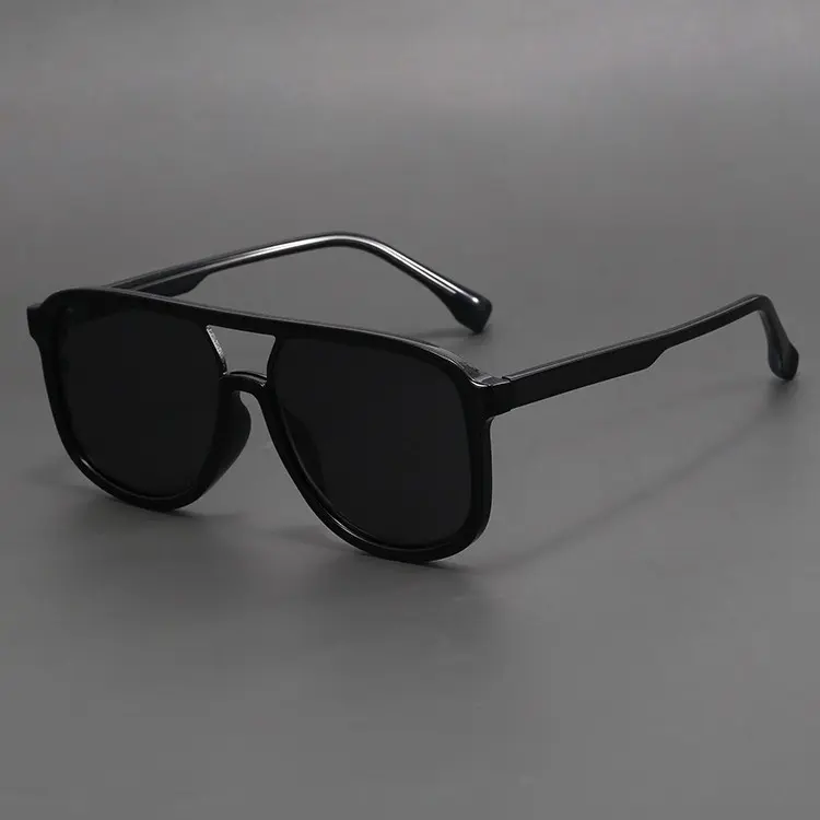23 New Men's Large Frame Sunglasses Retro Frog Glasses Women's Fashion Versatile UV Protection Glasses Wholesale