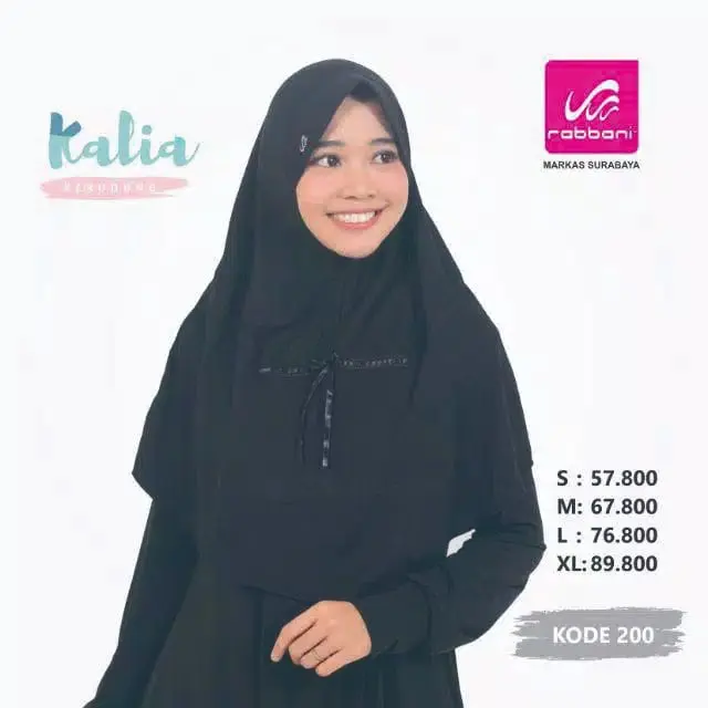 RABBANI KERUDUNG KALIA HIJAB INSTAN BEST SELLER 4