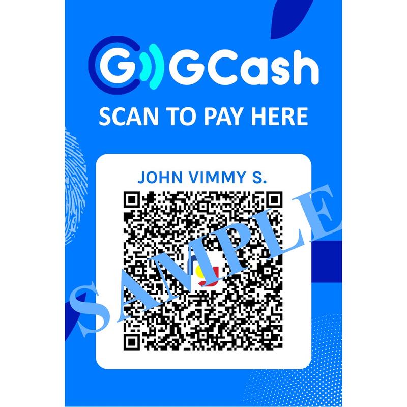 GCASH WITH YOUR QR CODE SCAN TO PAY SIGN BOND LAMINATED 250 - TikTok ...