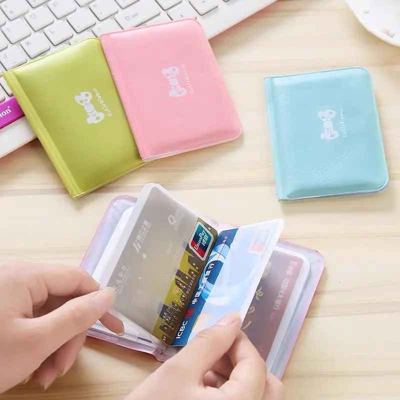Ví Mini Nhiều Ngăn Đựng Thẻ Ngân Hàng Thẻ Xe Thẻ Chung Cư