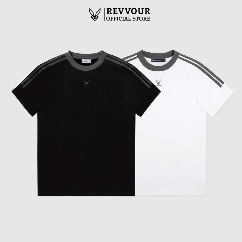 Áo Thun Cổ Tròn Classics 3-Stripes Tee Cotton 100% Co Giãn 2 Chiều - REVVOUR Menswear