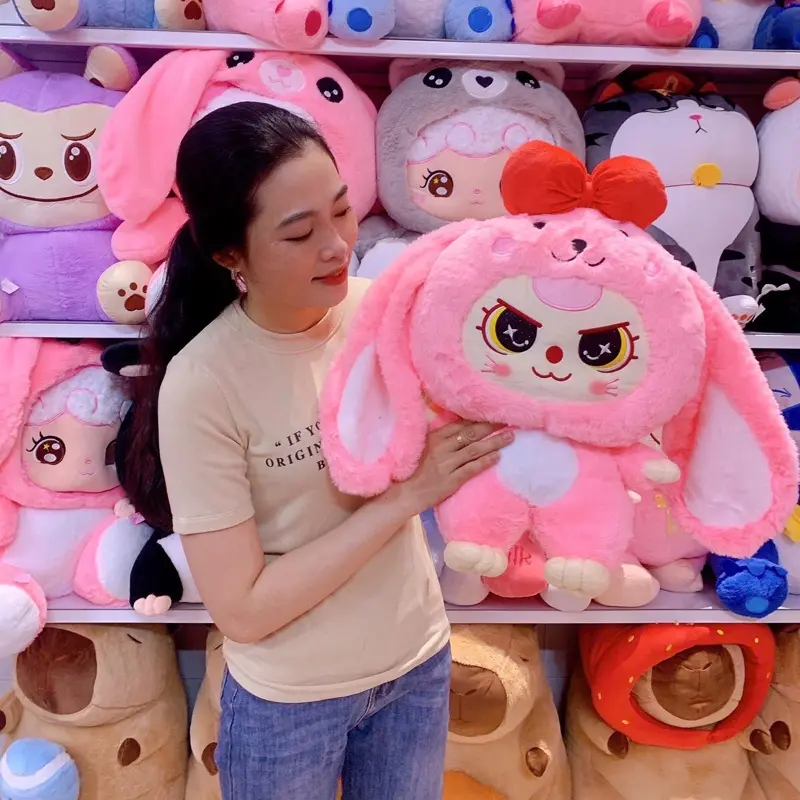 Gấu Bông BabyThree Đủ Màu, BabyThree Nơ, Thú Nhồi Bông, Quà Tặng Người Yêu, Quà Cho Bé, Ảnh Tự Chụp
