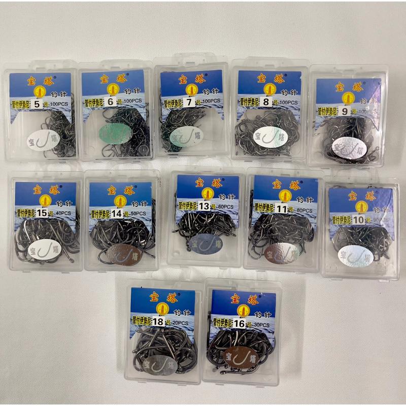 Hộp Lưỡi Câu Tháp Xanh Hàng Chuẩn Chuyên Câu Cá Lớn