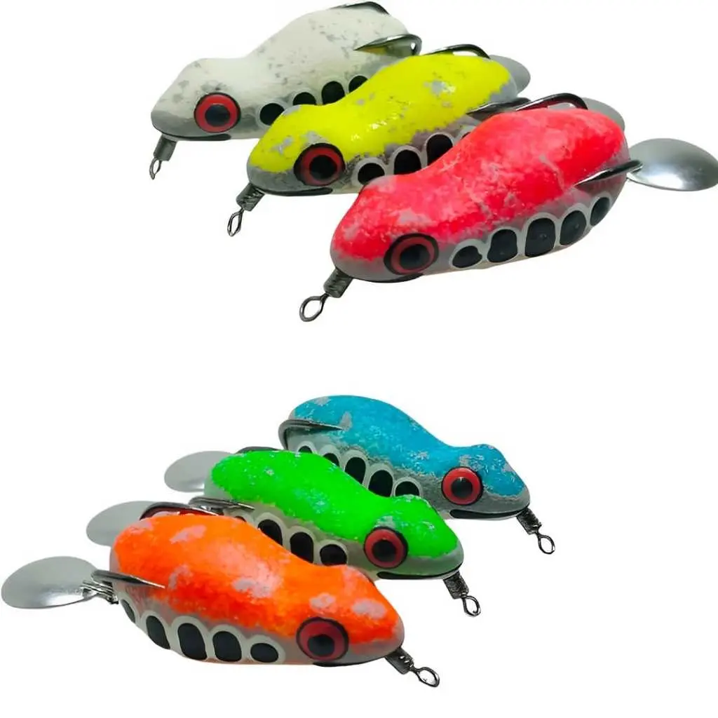 SOFT FROG LJ LURE UKURAN 4CM MODEL KATAK TOMPEL