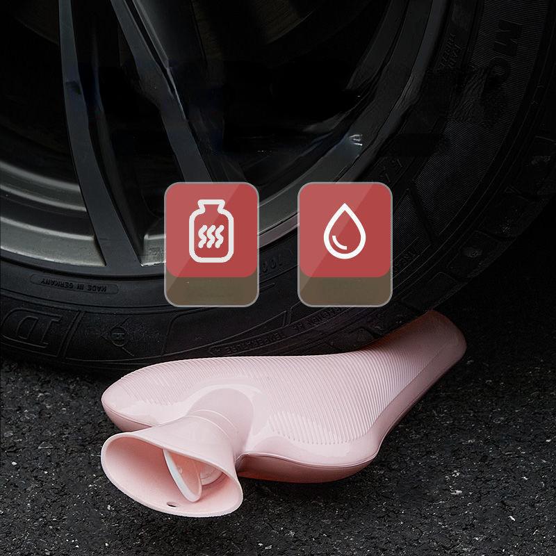 Product Introduction of Rabbit-like Plush Hot Water Bottle Lasting Warmth Large-capacity Pouring Water PVC Hand Warmers Warm Water Bags 손난로 Cup 2