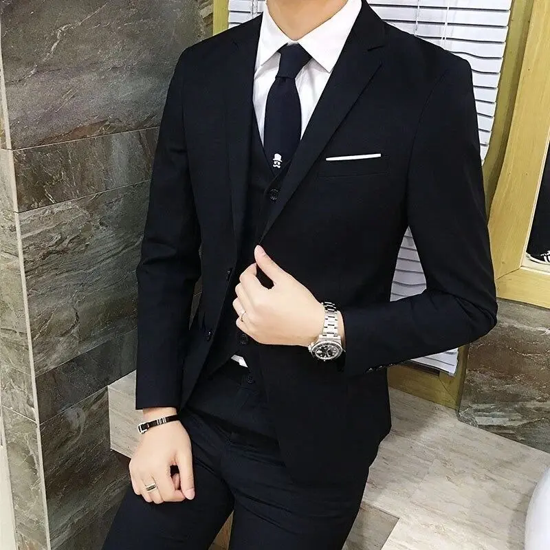 SETELAN JAS BLAZER FORMAL PREMIUM PRIA - 5 IN 1 0