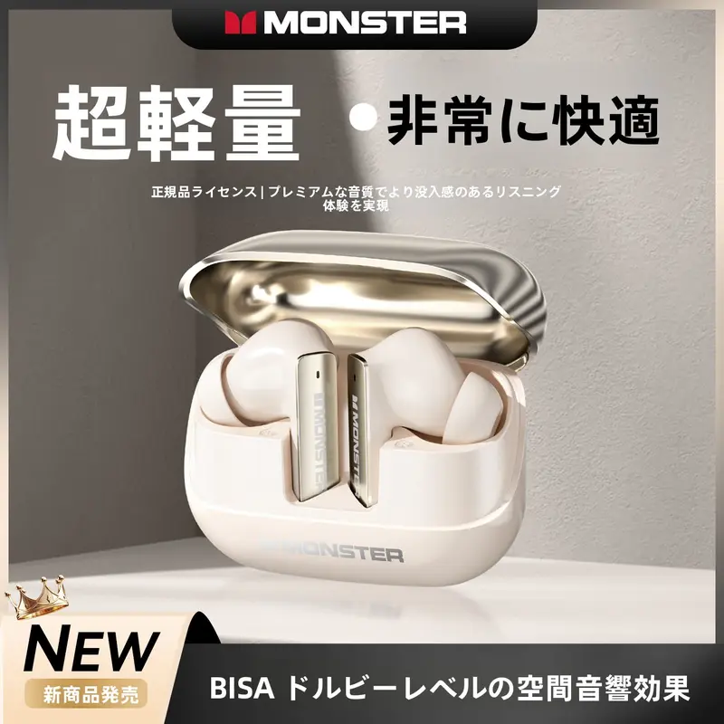 Monster-D 0 2トランスレーションイヤフォン-AIスマートノイズキャンセ