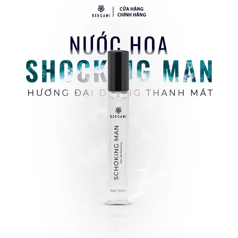 Set nước hoa Nam ( 3 chai) ANEWMAN-SHOCKING MAN-SAVAGE : Thơm lâu Bergami, nước hoa chính hãng mùi hương hiện đại ,lịch lãm 2