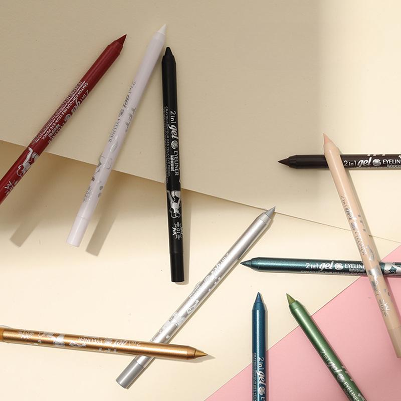 New Durable Concealer Waterproof and Sweat Resistant Eyeliner Gel Pen Lipliner 5
