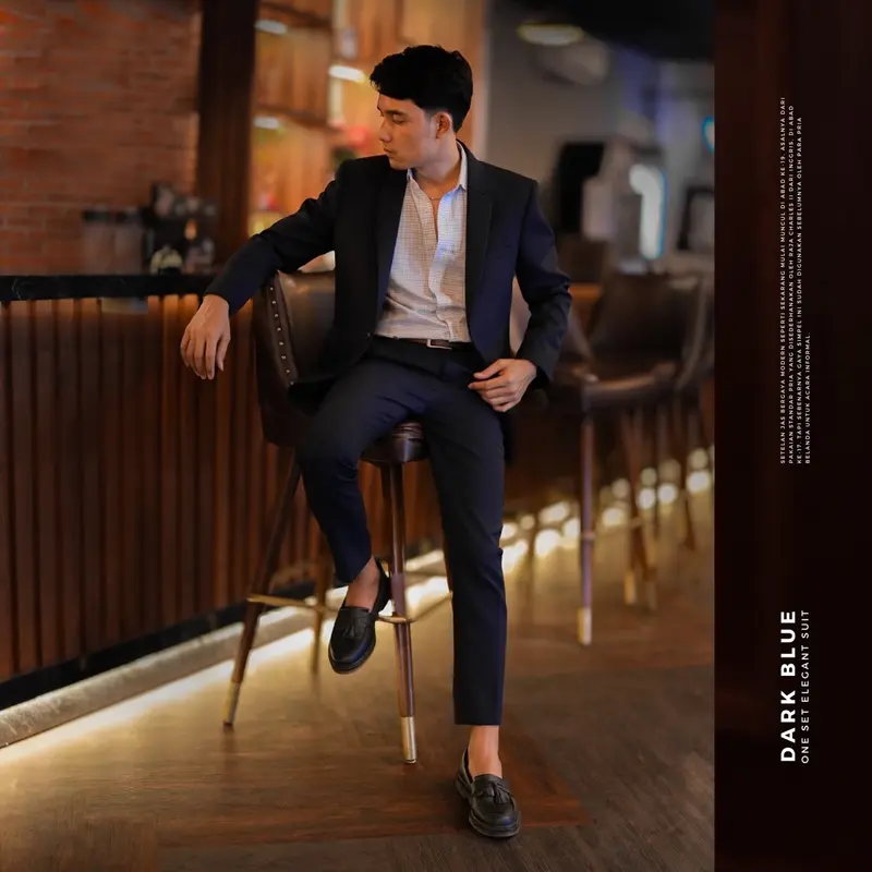 GOODETHICS- Elegant Jas Pria Slim fit originial l ld 104-108cm 4
