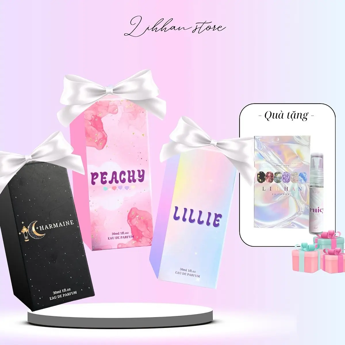 [ MUA 1 TẶNG 1 ] Nước hoa nữ Lihhan  Women lưu hương lâu cho học sinh sinh viên Cosmetic Perfume