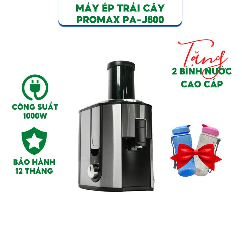 Máy ép trái cây tốc độ nhanh Promax PA-J800 - Công suất 800W - Hàng chính hãng - Bảo hành 12 tháng