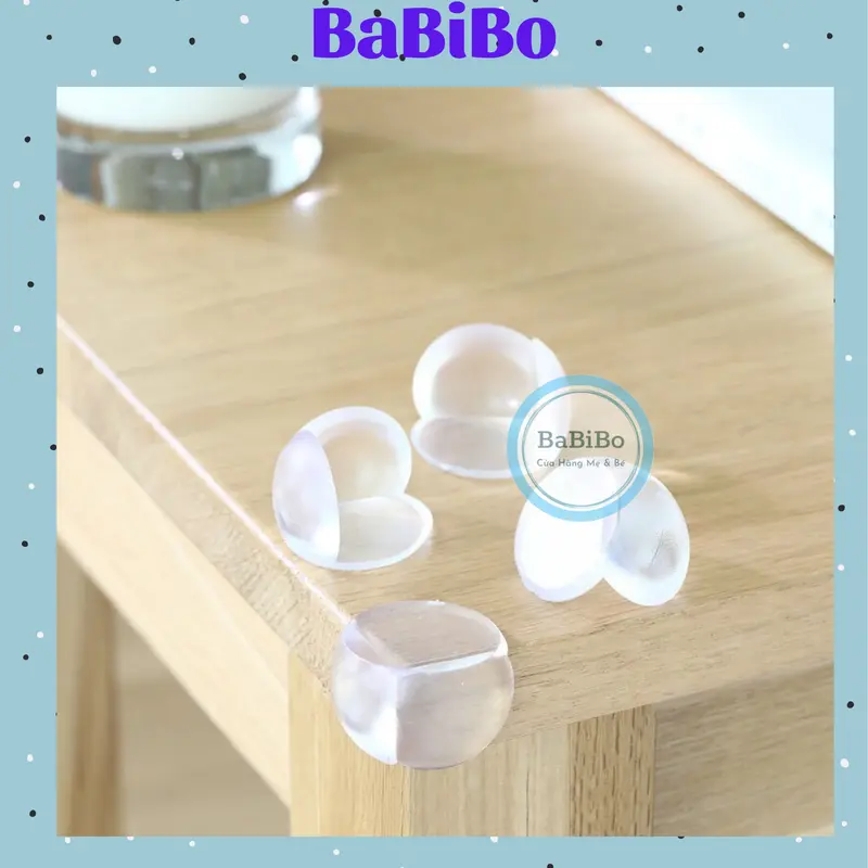 Bịt góc bàn bảo vệ an toàn cho trẻ nhỏ - Babibo 0