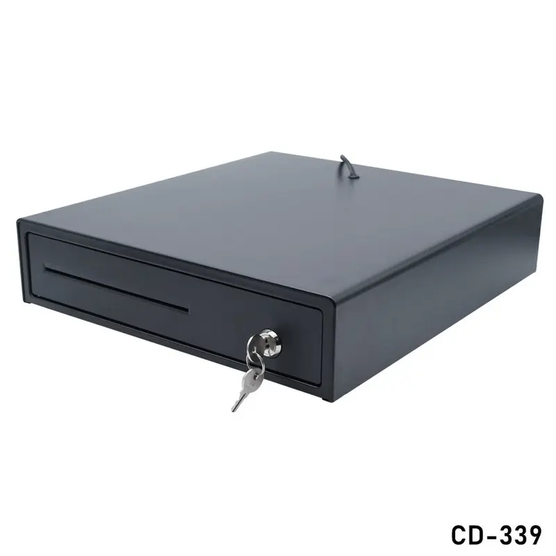 CASH DRAWER SHARKPOS CD339 BOX LACI UANG KASIR MINI CD-339 RJ11 5K2C 37X33 CD 339 BUKA OTOMATIS 5