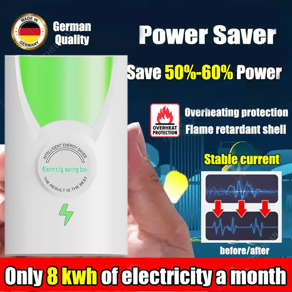 90-250V Original Electricity Saving Box Effective Electric Home Smart Energy Power Saver Device 50%-60% Economical