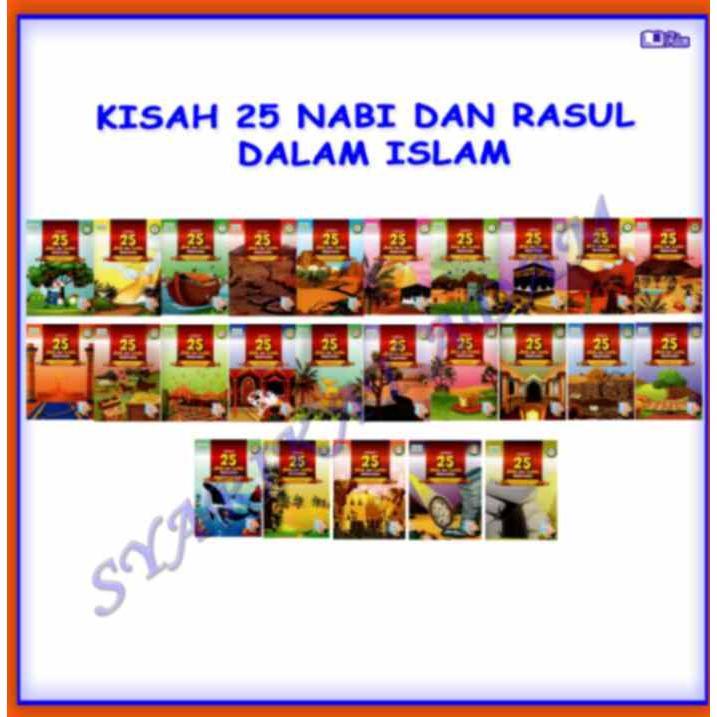[ADM] KISAH 25 NABI DAN RASUL DALAM ISLAM (SET) - TikTok Shop Malaysia