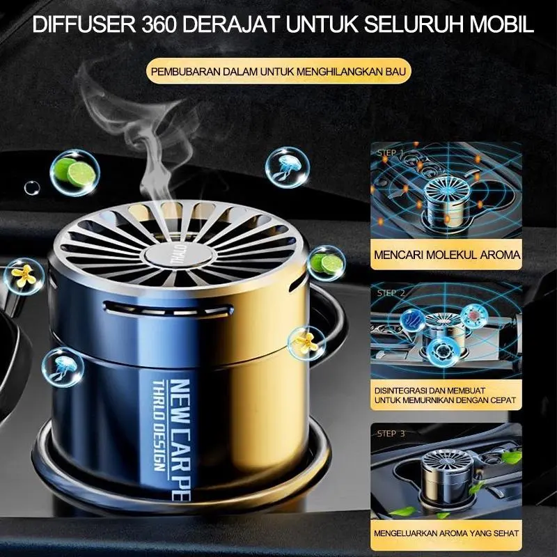 Dekorasi Aroma Mobil Aromaterapi Mobil Penyegar Udara Aroma Mobil Baru Tahan Lama Cocok untuk Mobil dan Rumah 0