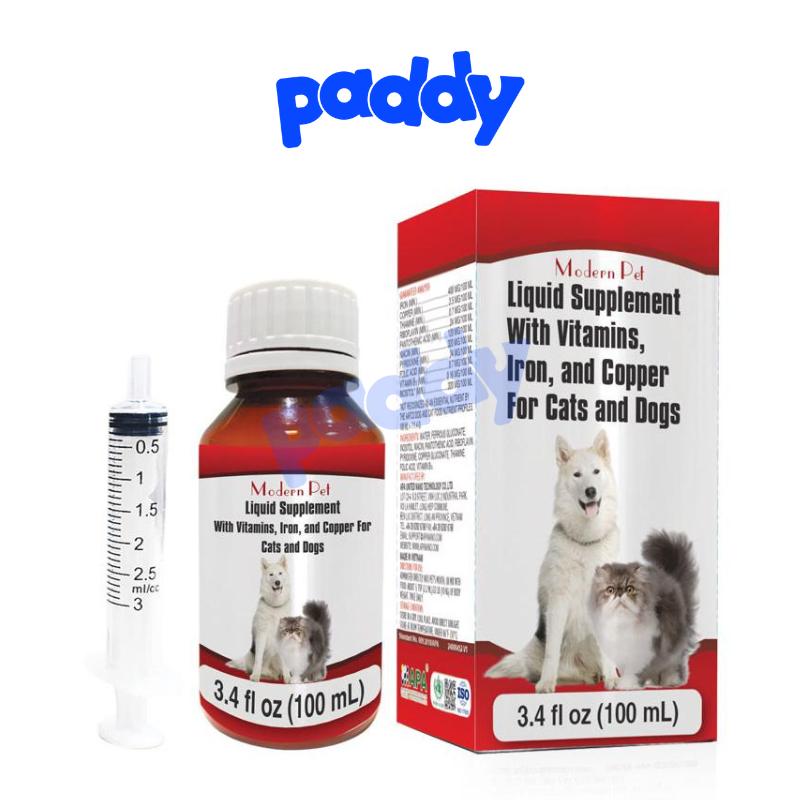 Thuốc Bổ Máu, Kích Ăn Chó Mèo Vita Hemo 100ml