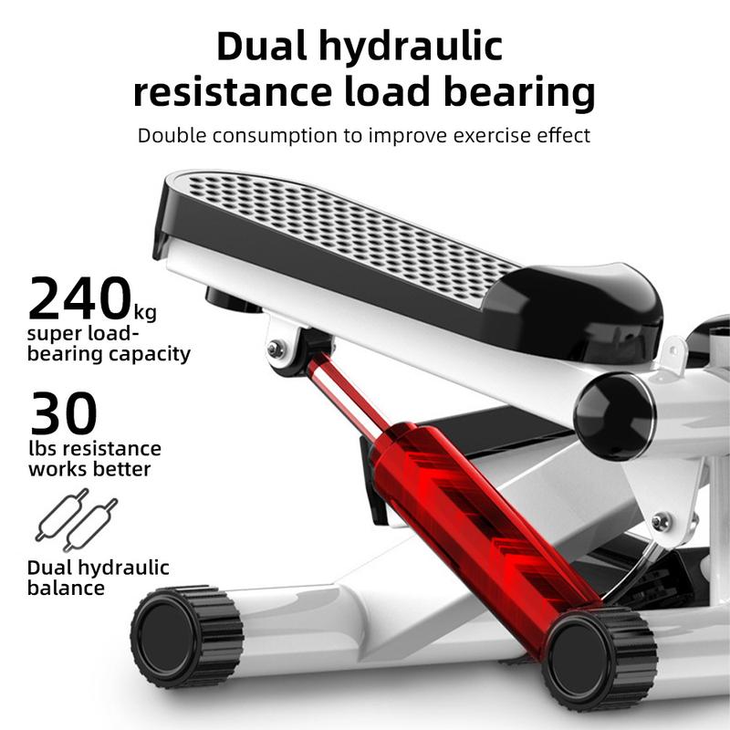 Product Introduction of 🚚SG Seller🚚Foot exerciser mini stepper exercise stepper pedal exerciser stair climbing exerciser home weight loss device mini multi-function hydraulic foot fitness machine mini stepper leg exercise machine foot machine 12