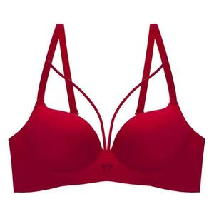 Áo Ngực Nâng Ngực, Thoáng Khí, Cúp 3/4, Dành Cho Phụ Nữ, Họa Tiết Da Báo, Chống Chảy Xệ, Đồ Lót Không Đường May, Đồ Lót Chữ V Sâu, Không Dây, Thích Hợp Cho Bé Gái