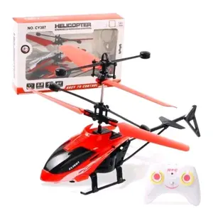 Mainan Anak Rc Helikopter Drone heli Remote remot Control Sensor Tangan pesawat