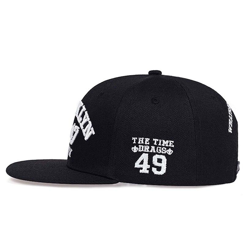 Product Introduction of Mũ Hip-Hop Thêu, Unisex, BROOKLYN 1947, Mũ Bóng Chày Ngoài Trời, Có Thể Điều Chỉnh, Phong Cách Thường Ngày Mũ Chống Nắng 15