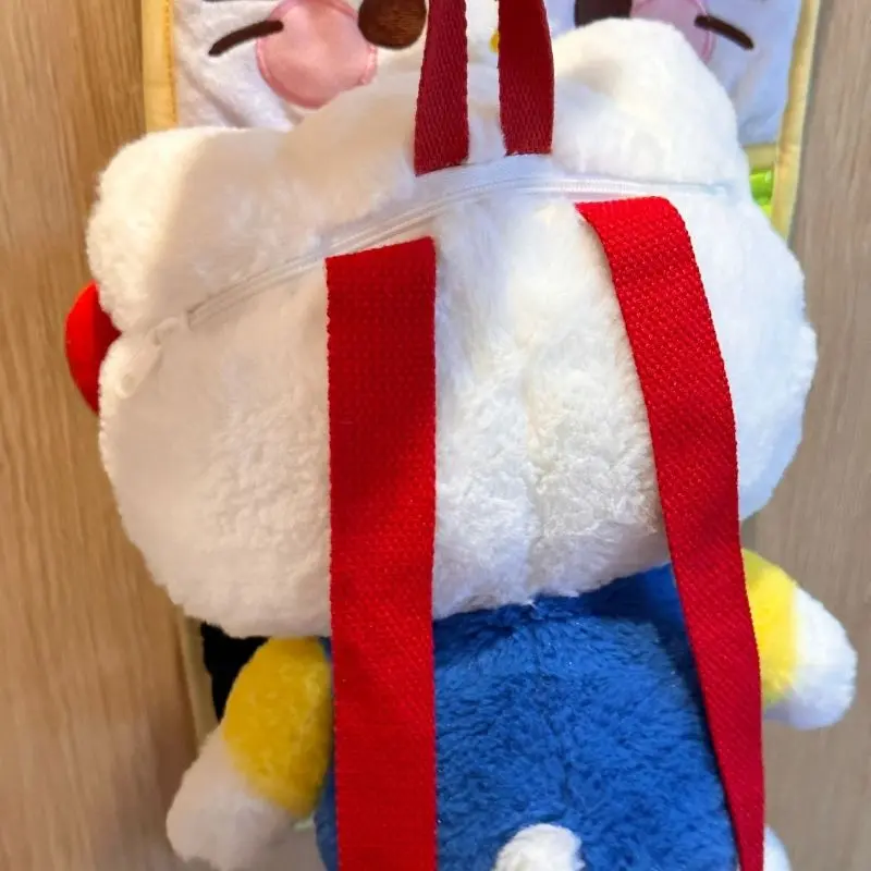 Cặp Sách, Thiết Kế Hello Kitty, Ba Lô Búp Bê, Búp Bê Nhồi Bông Chó Tai To Clow M, Túi Dễ Thương Bag Nữ Tote 2