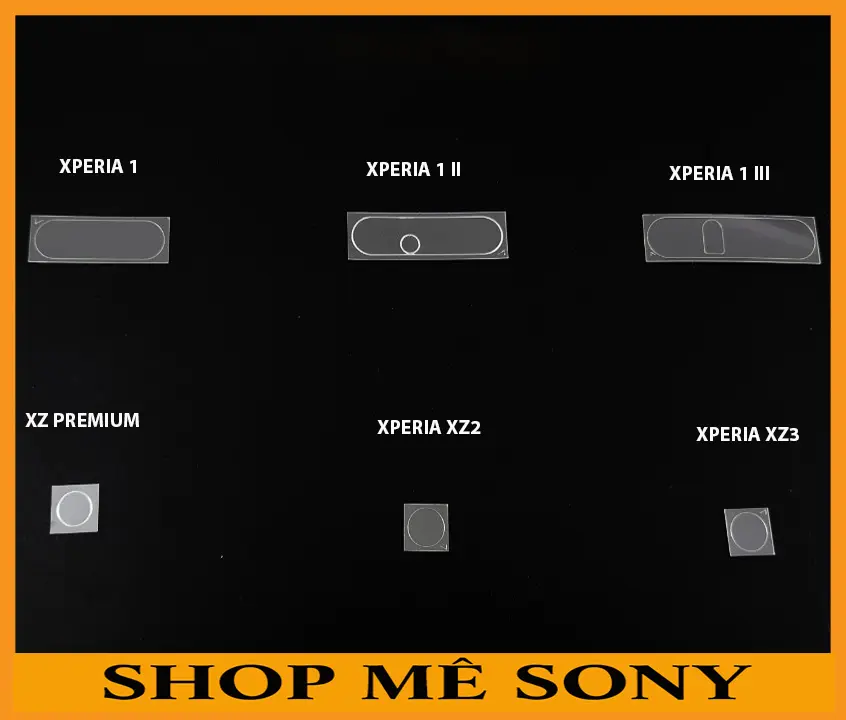Dán camera Xperia 1V - Xperia 1 - Xperia 5 - Xperia 1 II - 5 II - Xperia 1 III - 5 III - 10 III - XZ1 - XZ2 - XZ3