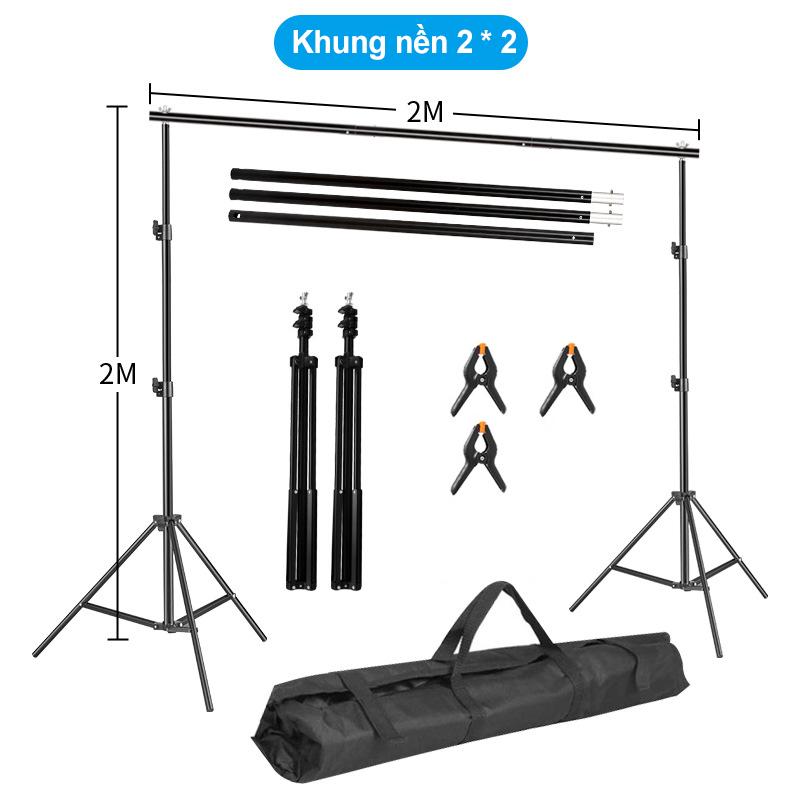 Khung treo phông nền chụp ảnh chữ U T size to rộng,chụp ảnh Studio chuyên Khung,Giá Treo Phông PVC Phụ Kiện Camera