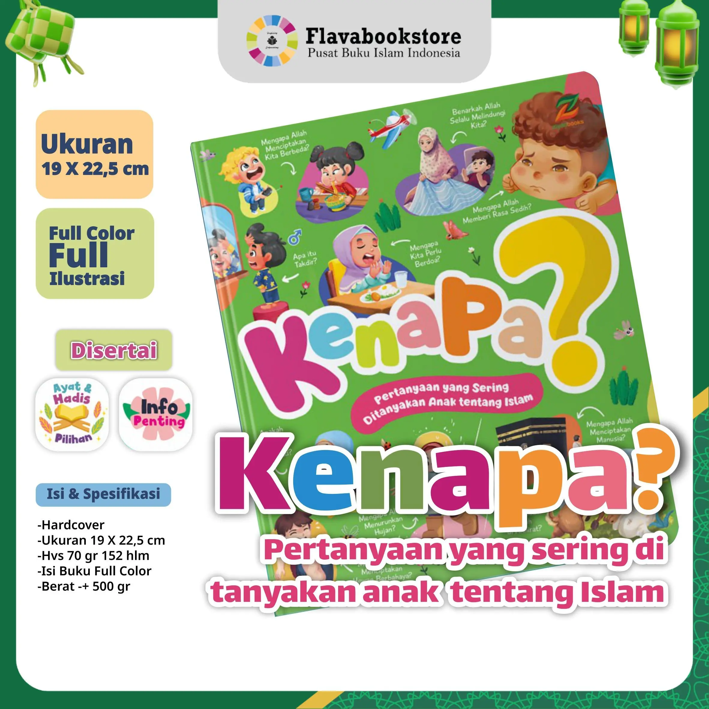 Kenapa: Pertanyaan Yang Sering Ditanyakan Anak Tentang Islam - ziyadbooks
