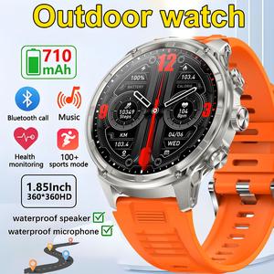 2025 New 1.85inch SmartWatch Women 710mAh Battery GPS Sports Fitness Compass Watch Bluetooth Call IP68 waterproof Smartwatchs Compatible Android iOS