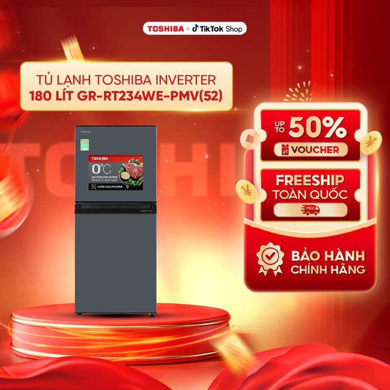 Tủ lạnh Toshiba Inverter 180 lít GR-RT234WE-PMV(52)