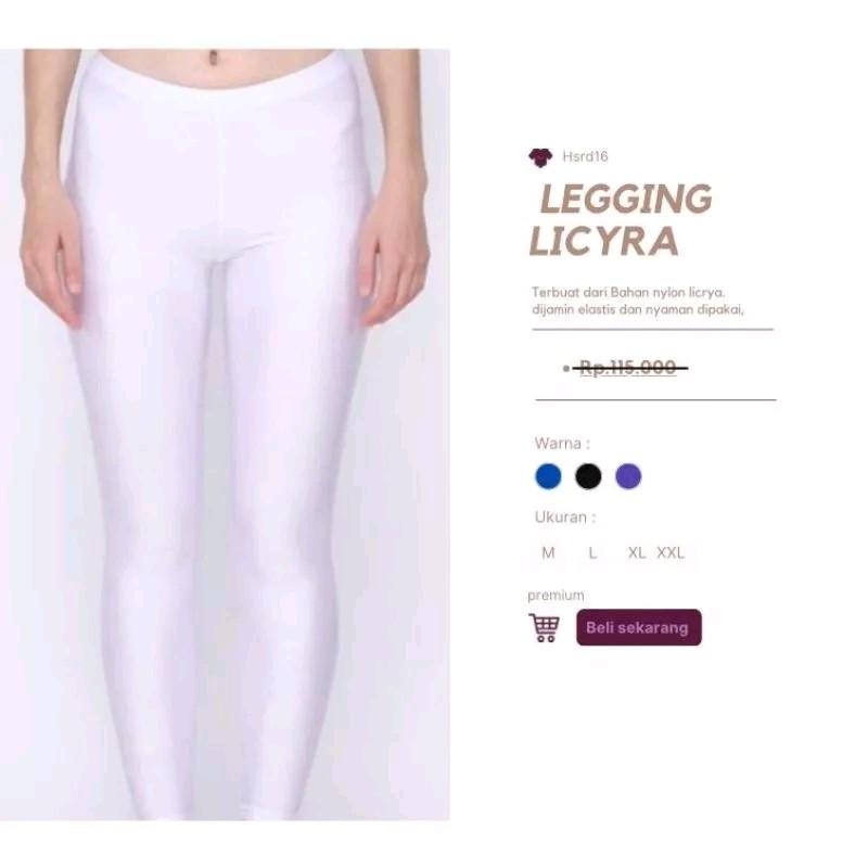 LICYRA LEGGING RENANG GYM FITNES YOGA HIGH WAIST PANJANG 3