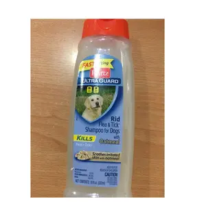 Hartz Rid flea&tick shampo sog oatmeal skin/shampo anjing oatmeal