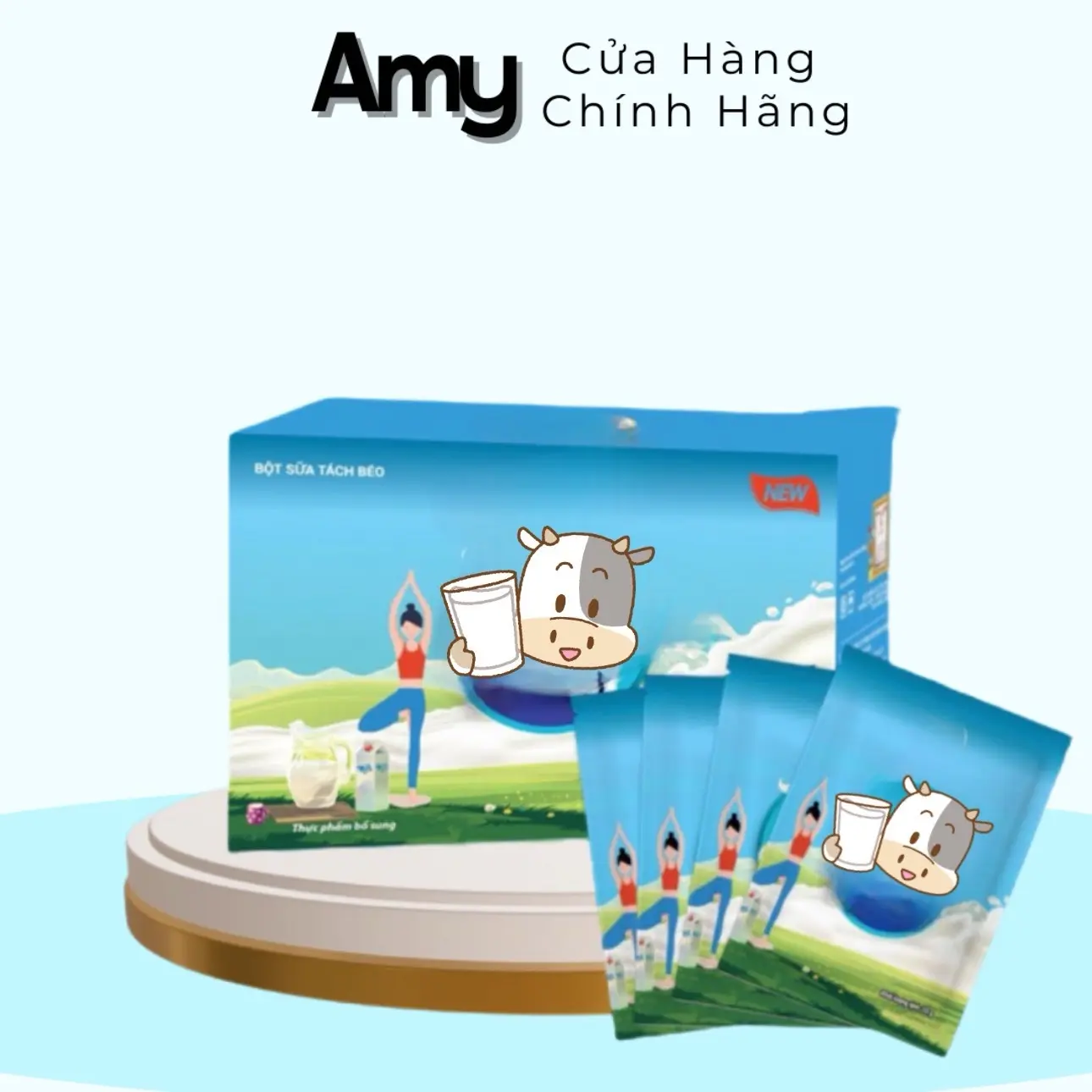 Bột Mùi Sữa Bò 1 Hộp 7 Gói