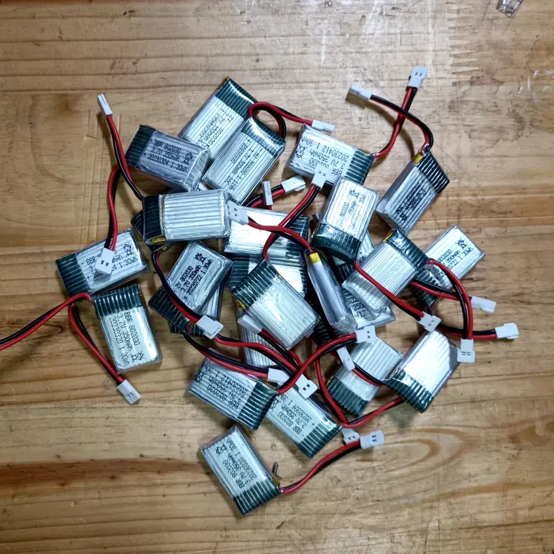 Pin Máy Bay LiPo 1S 3,7V/300 mAh - 350 mAh (ZY530,F22 ,Su35 Su 57 ..) Chính Hãng Drone Flycam 2