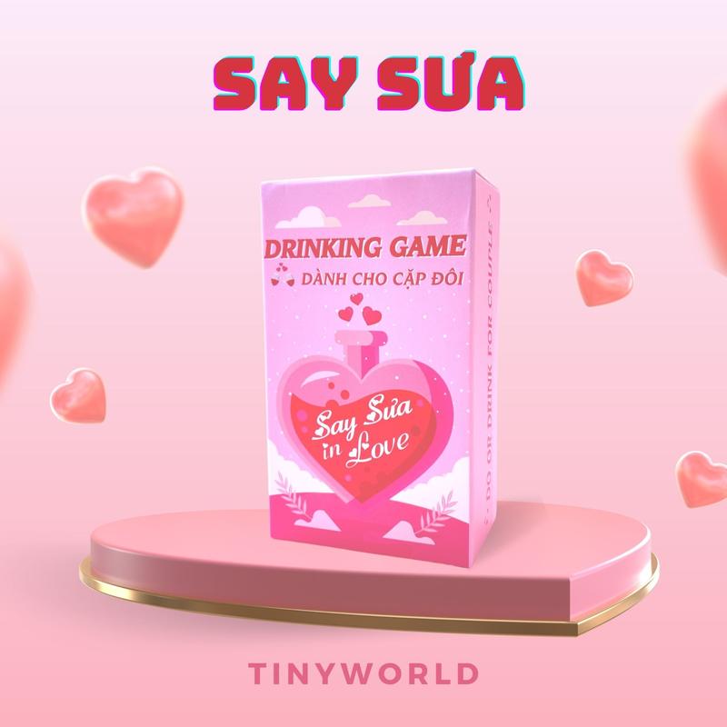 Bộ bài Drinking Game Dành Cho Cặp Đôi Do or Drink Say Sưa In Love