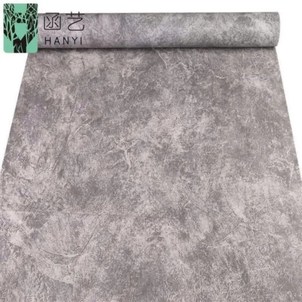 008 Giấy dán tường màu xi măng bê tông xám cuộn 10mx45cm , decal dán tường giả xi măng nhám sẵn keo