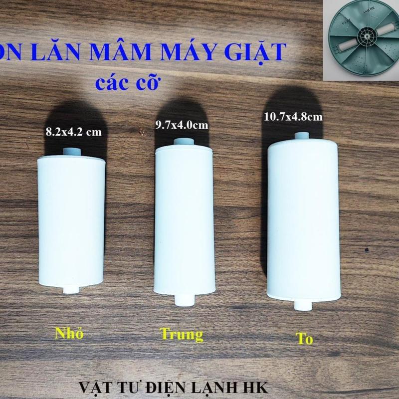 Con lăn mâm dùng cho máy giặt SS cửa trên lồng đứng - lăn nhựa mâm Sámung