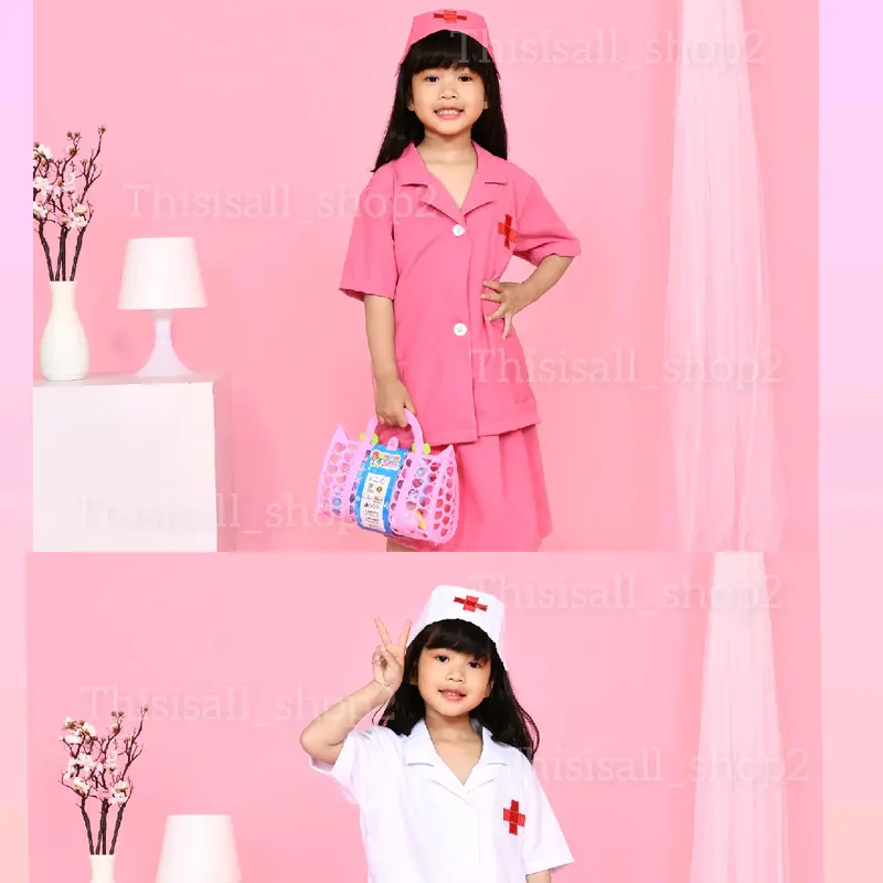 BAJU DOKTER ANAK / BAJU SUSTER ANAK / BAJU DOKTER Karakter Kartun Film/TV Fashion 0
